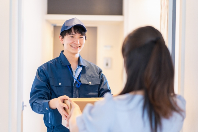 ご指定日に商品をお届けいたします